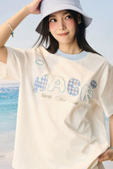 クラウドパッチカップルTシャツ