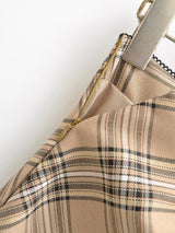 Country Check Mid Skirt