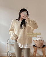 Cashmere knit