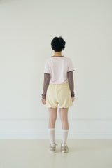 VANILLA TERRY PUMPKIN PANTS (CREAM)