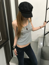 ナポレオンボタン スリーブレス