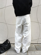 Mono Basic Curved Cotton Pants