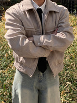 Crunch Rivet Blouson Jacket