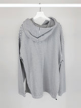 STRIPE STRING HOOD (2C)
