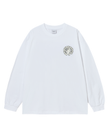 25FW WALKING AC BEAR LONG SLEEVE T-SHIRT WHITE