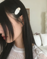 カリーミニドットパールヘアピン