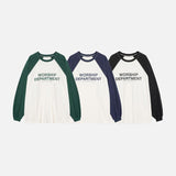 WDラグランオーバーtシャツ