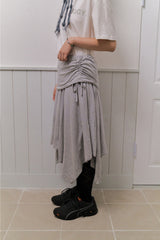 Chenille cutout midi skirt (2color)