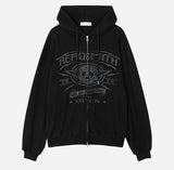 No.1095 A printing hood ZIP-UP (3color)