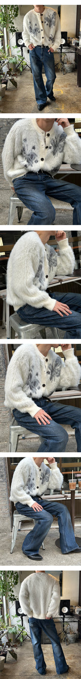 [F/W] Heavy angora fly cardigan(2color)
