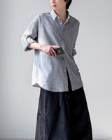 Revolve Turn-up Check Shirt