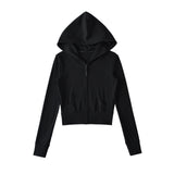 Color Point Hood Jacket