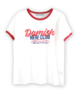 NEW CLUB リンガーTシャツ_レッド