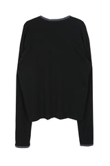 No.0971 warmer henly neck T (4color)