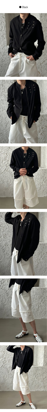 [S/S] Linen biker jacket (2color)