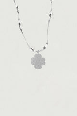 [925SILVER] BLOOM CLOVER NECKLACE