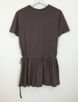 アイレットフリルクルーネックTシャツ (3color)