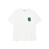 ファジーハーフTシャツ / Off White