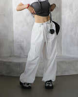 Nikki String Jogger Wide Cargo Pants