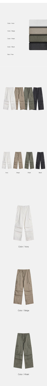 [S/S] Parasuete banding cargo pants(4color)