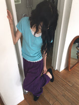 Ritz Wood String Color Nylon Pants