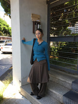 Liang cardigan + knit top (3color)