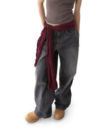 Bana Balloon Wide Denim Pants
