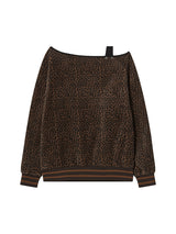 NYX FLUFFY OFF SHOULDER BROWN