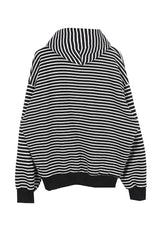 No.1043 ストライプバラクラバフードT (3color)