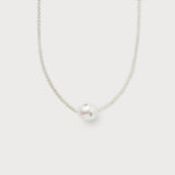 Signature Polkadots Necklace, White