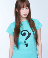 Lye Lye シンボルプリンティングTシャツ - ミント