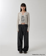 HAND STITCH CROP CARDIGAN
