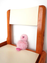 Cosymosy Ugly Bird Keyring - Peach