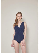 Silhouette Swimsuit Navy