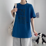 Low boxy fit short-sleeved T-shirt (4 colors) H&L