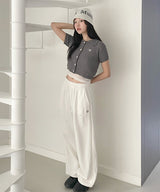 SLAB COLLAR KNIT CARDIGAN [3color]