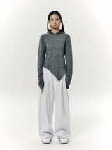 HOOD LONG SLEEVE GREY