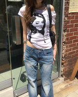 mysteric crop hoodie