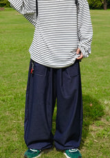 [SEMADE] CP Non-fade Banding Denim Pants