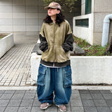 ワイドY2Kカーゴバルーンパンツ