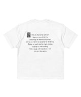BBD クラッシュドフェイスTシャツ (White)