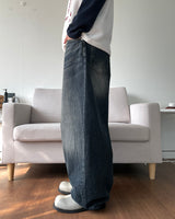 ウォッシングバルーンデニムパンツ