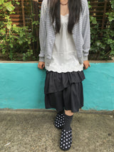 ラインフリルスカート