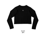 ステッチラインクロップTシャツ