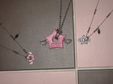 gleaming little star wing necklace [pink]