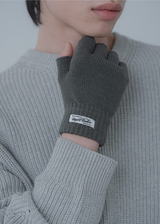 ベーシックフィンガーレスニットグローブ – 5 Colors