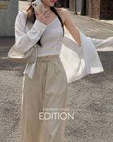 [MADE] Poet Shirt & Bustier Set