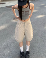Carpenter bermuda pants