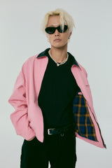 Oversized Destroyed Jacket_Pink