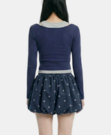 Marina Dot Balloon Skirt